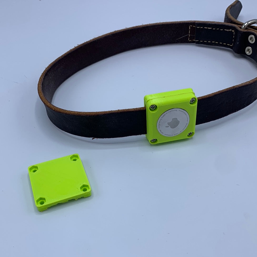 AirTag Dog Collar Holder Tracker.