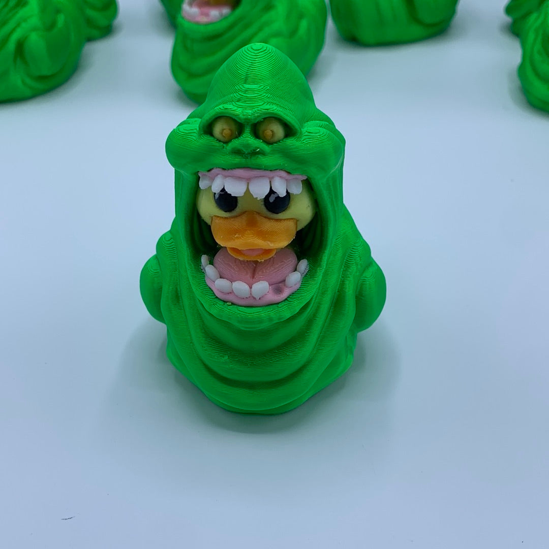 Slimer Duck Statue