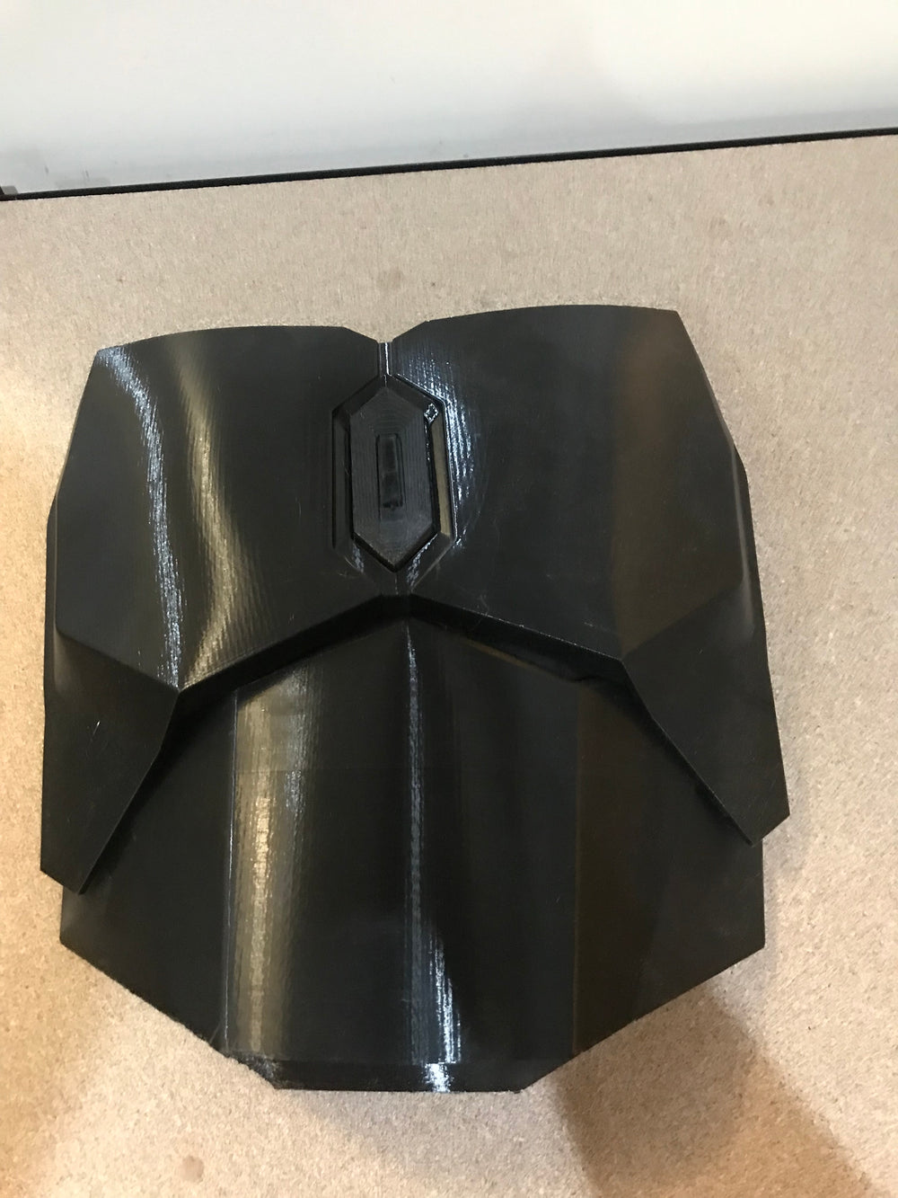 Mandalorian Mando Beskar Chest Armor Raw print