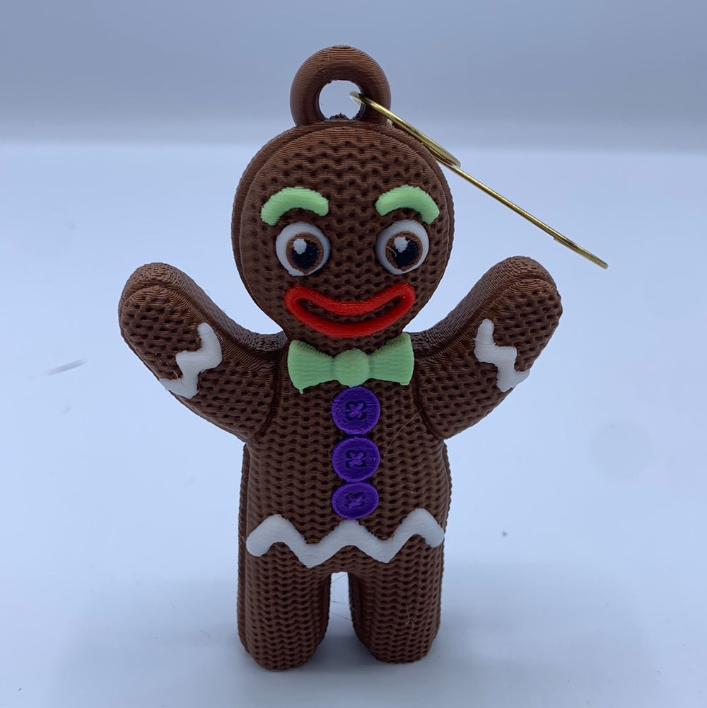 Gingerbread Man Christmas tree ornament