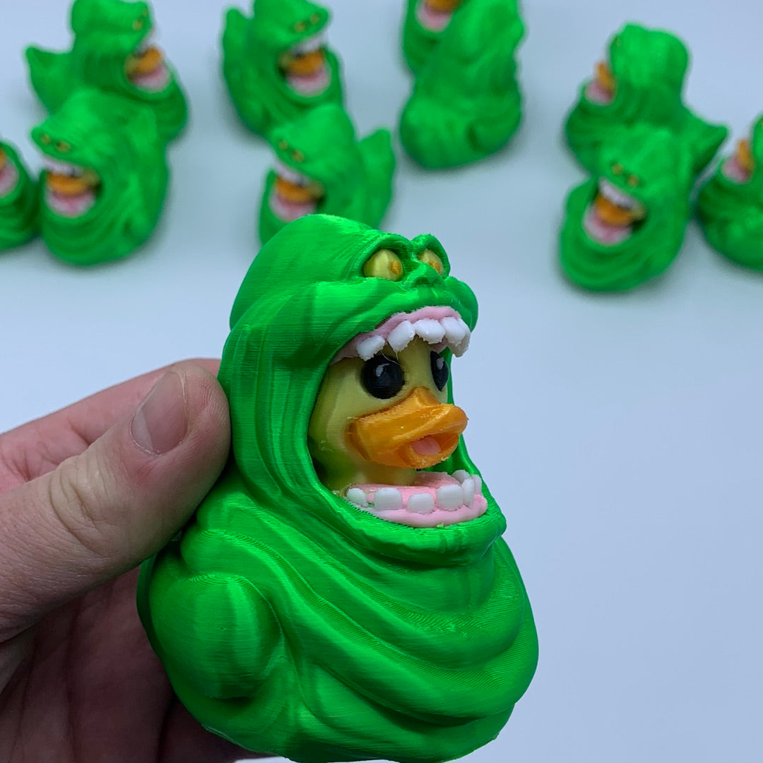 Slimer Duck Statue