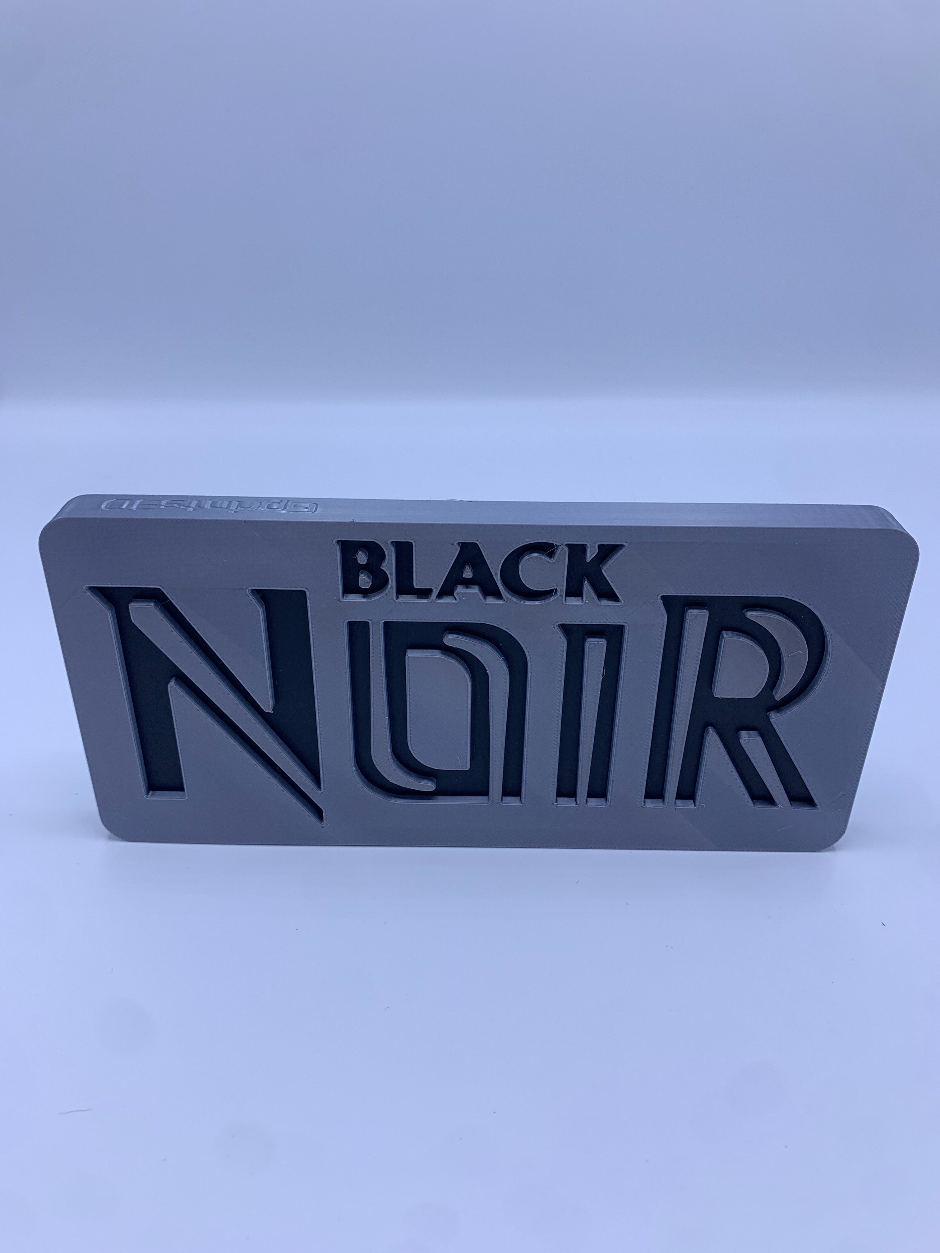 Black Noir Sign