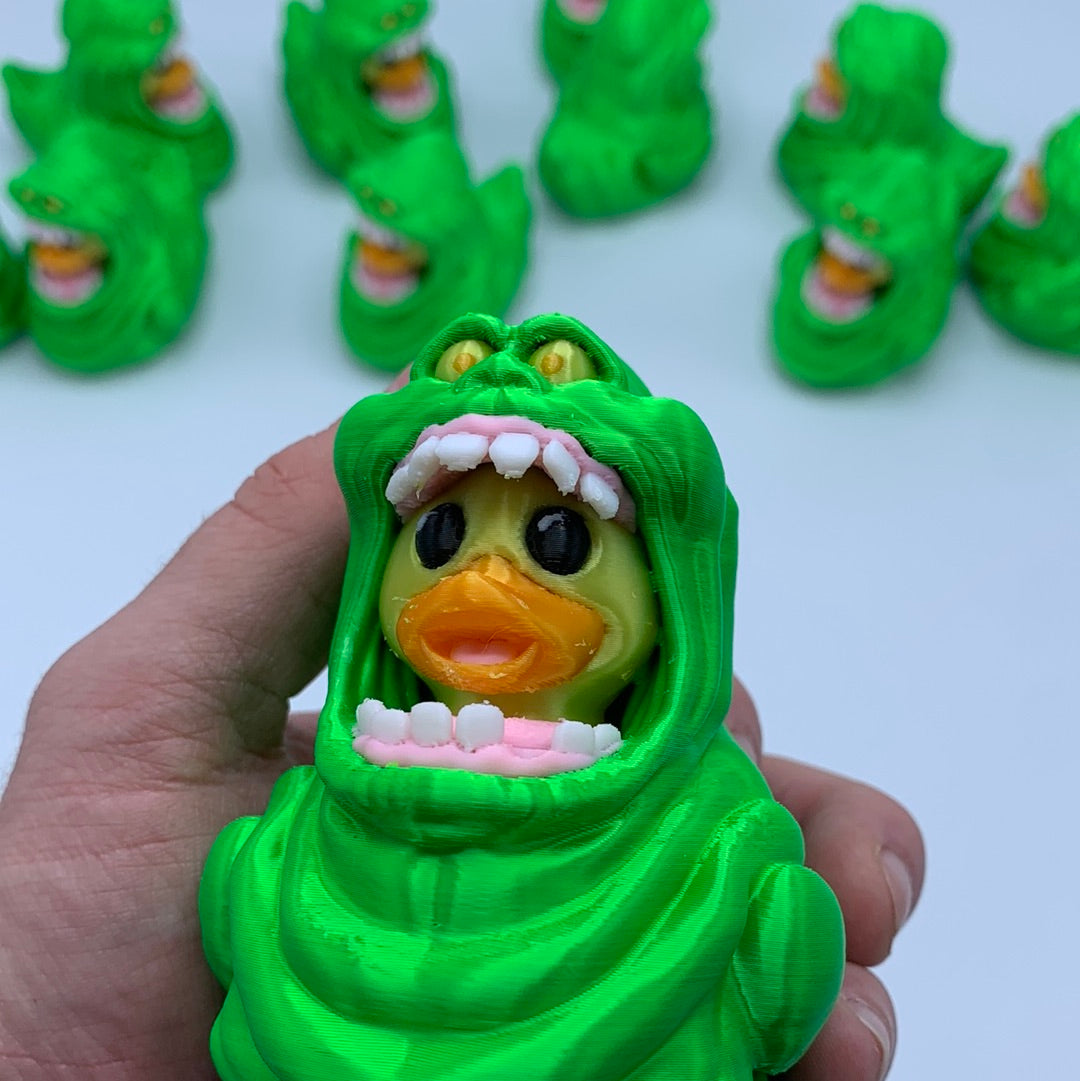 Slimer Duck Statue